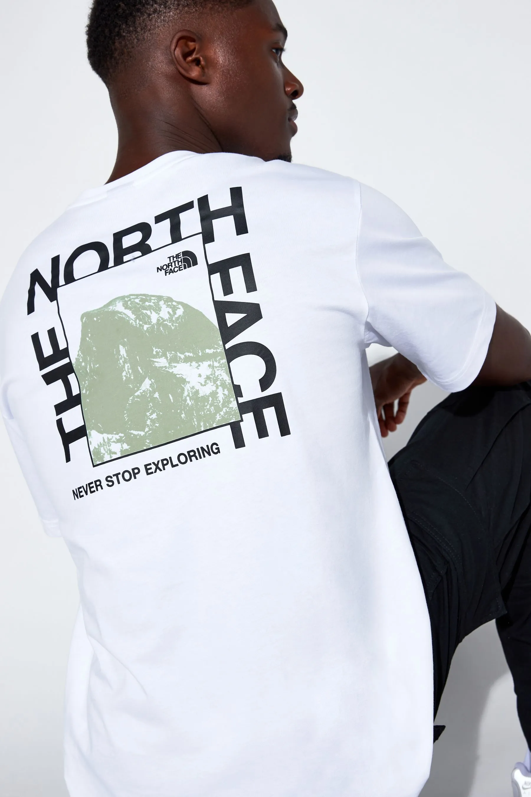 The North Face 100% Cotton Half Dome Graphic Print T-Shirt    