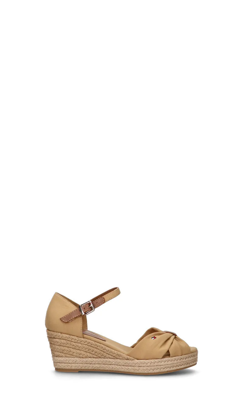 TOMMY HILFIGER Zeppa donna beige