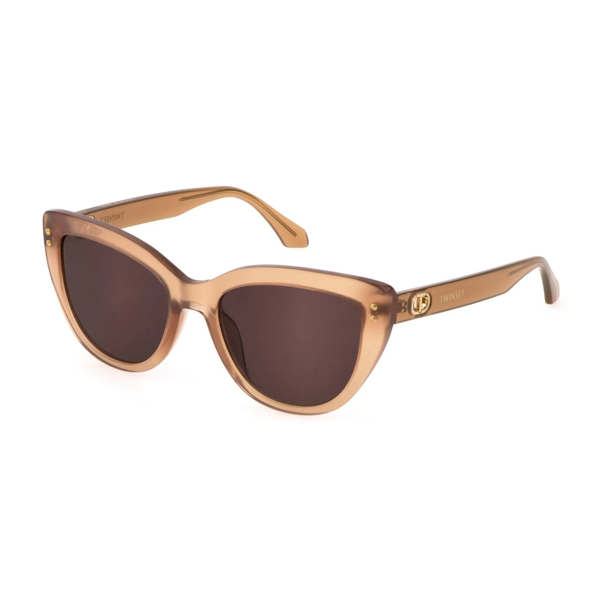   Twinset STW003 - 03GH Pesca Opale Lucida | Occhiale Da Sole Donna 