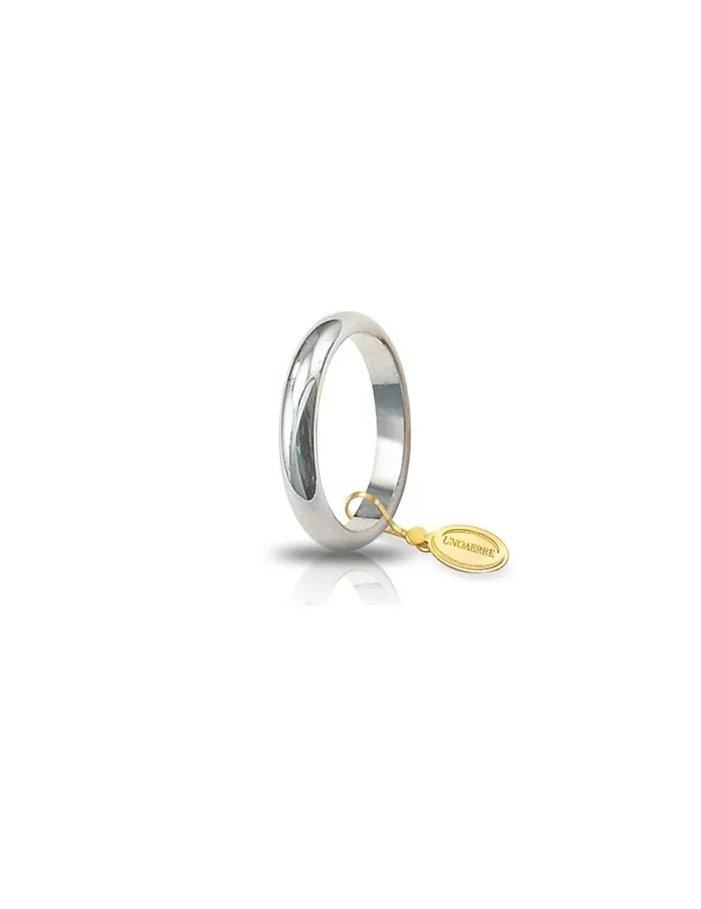 Unoaerre - Fede Classica Gr.5 In Oro Bianco