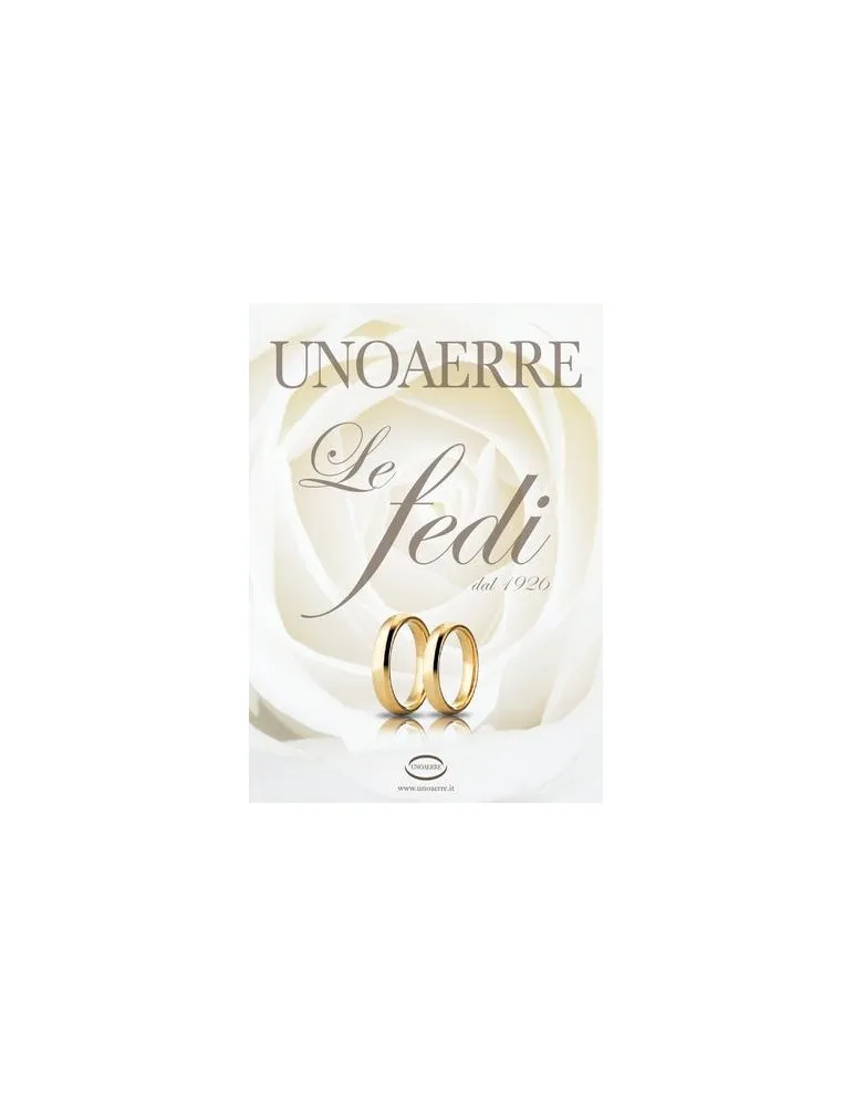 Unoaerre - Fede Classica Gr.5 In Oro Bianco