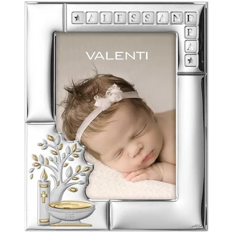 VALENTI CORNICE 13X18 BATTESIMO LETTERINE
