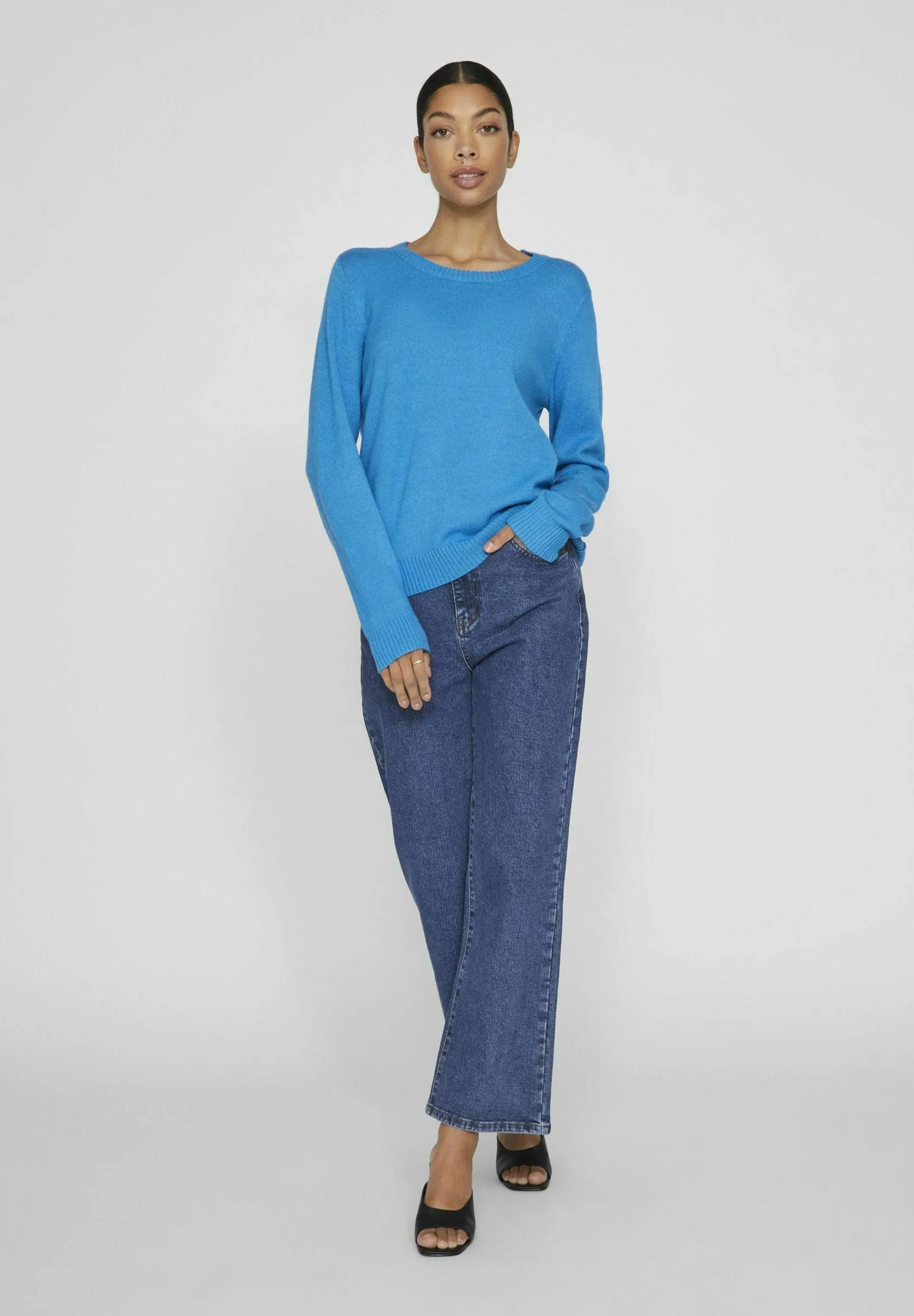 VIRIL O-NECK L/S  NOOS - Maglione