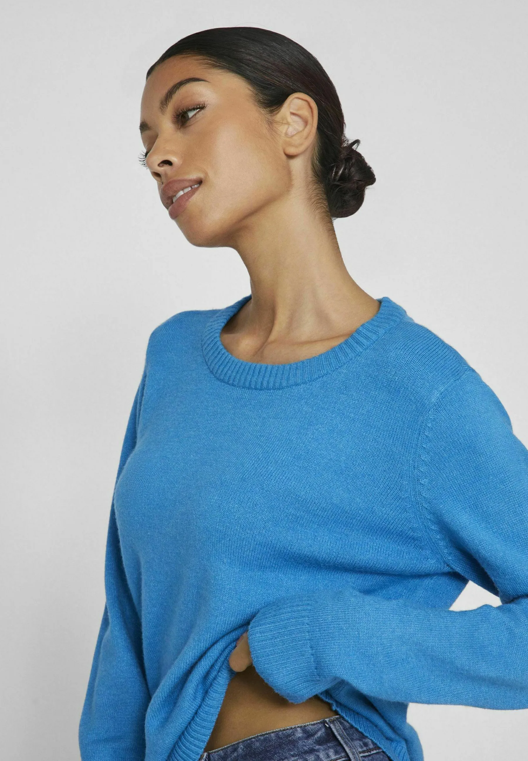 VIRIL O-NECK L/S  NOOS - Maglione