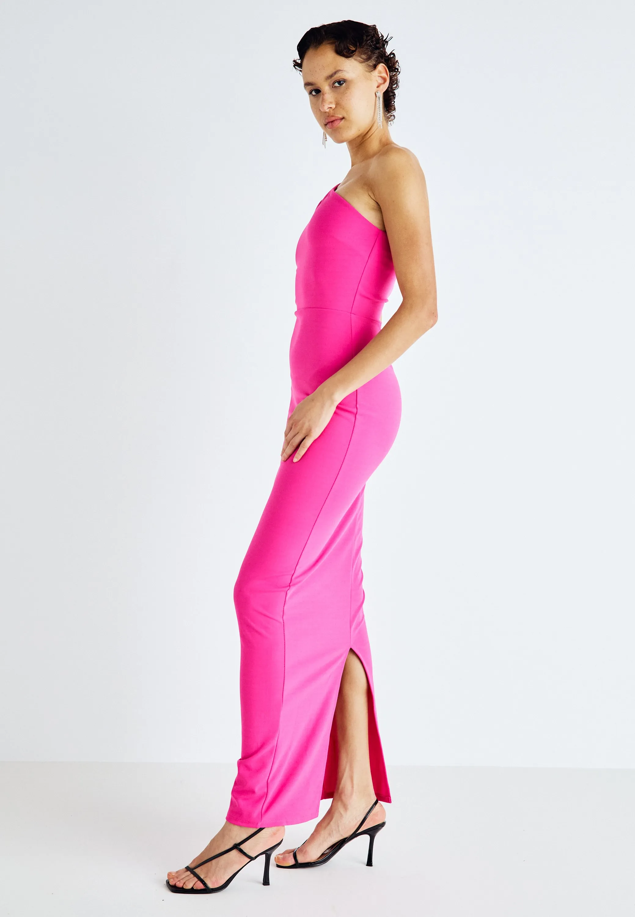 WEDDING ASYMMETRIC - Vestito di maglina