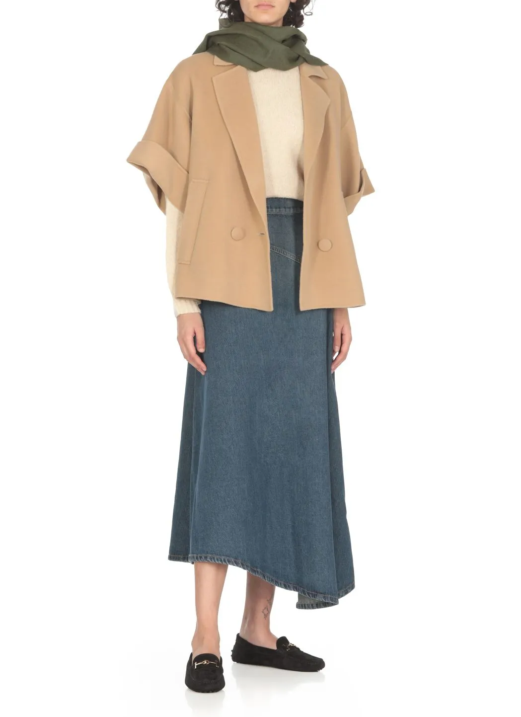  Weekend Max Mara Giaccone doppiopetto in lana vergine 