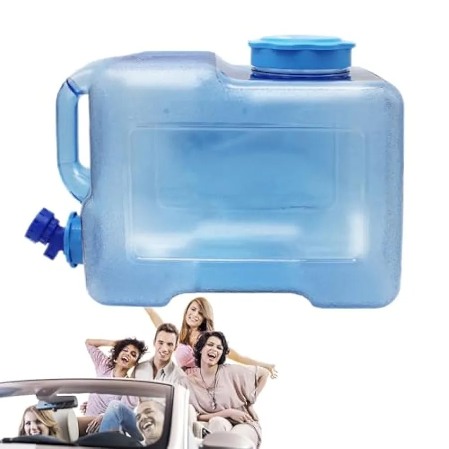 XINXI Contenitori per Lo stoccaggio dell’Acqua | Brocche per Acqua Portatili con Rubinetto,Contenitore per Serbatoio dell’Acqua 