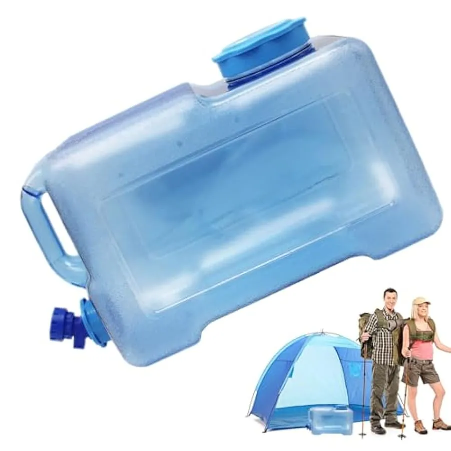 XINXI Contenitori per Lo stoccaggio dell’Acqua | Brocche per Acqua Portatili con Rubinetto,Contenitore per Serbatoio dell’Acqua 