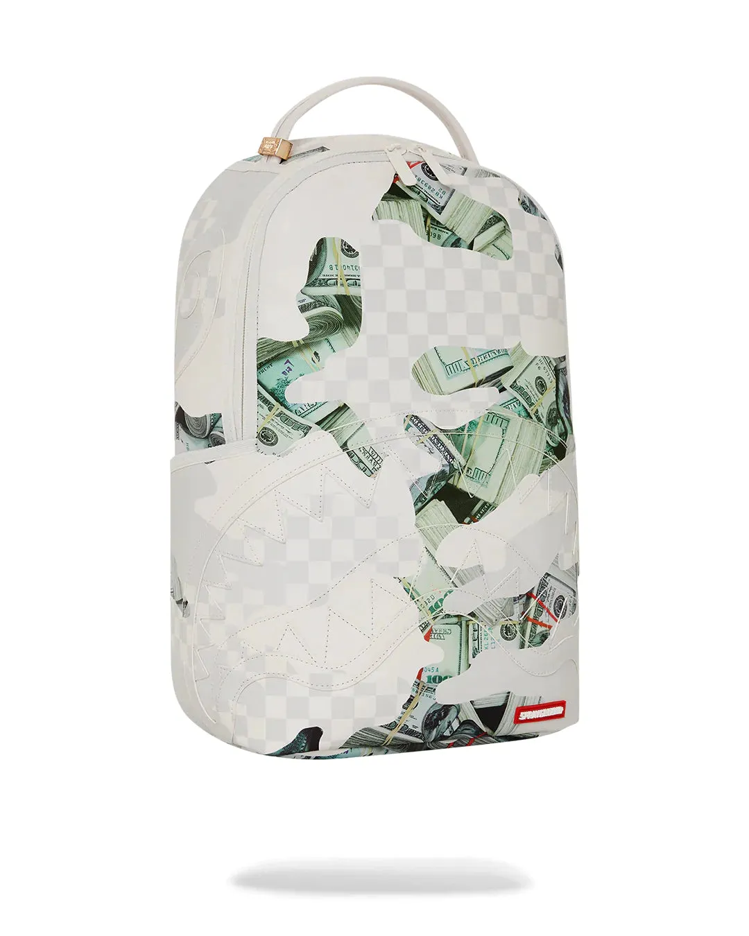 ZAINO SPRAYGROUND MONEY 3AM DLXSVF BACKPACK BIANCO