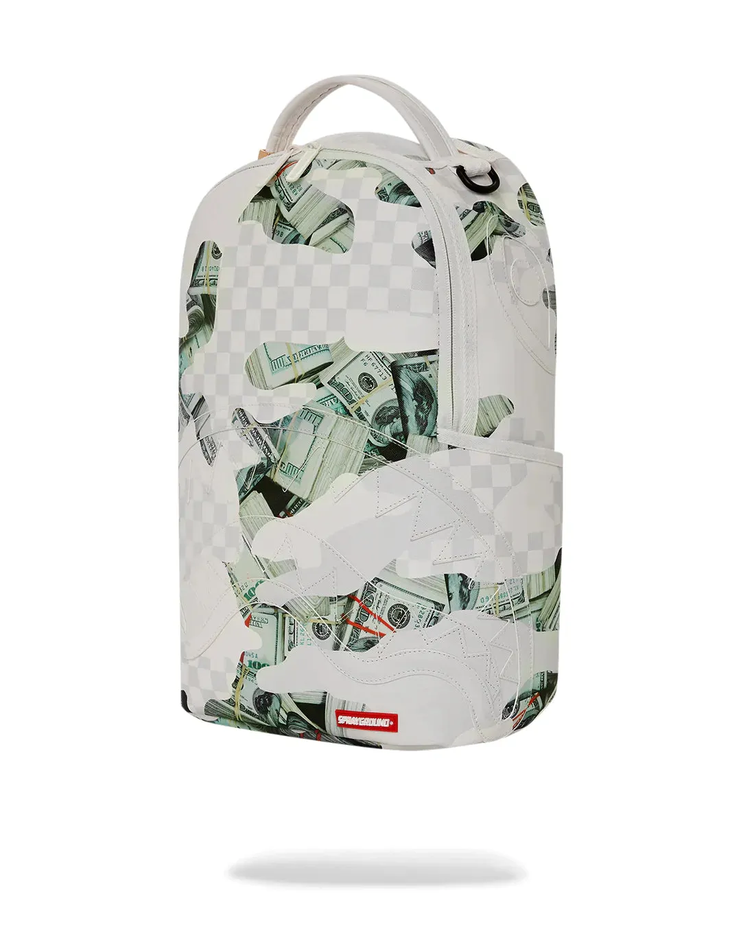 ZAINO SPRAYGROUND MONEY 3AM DLXSVF BACKPACK BIANCO