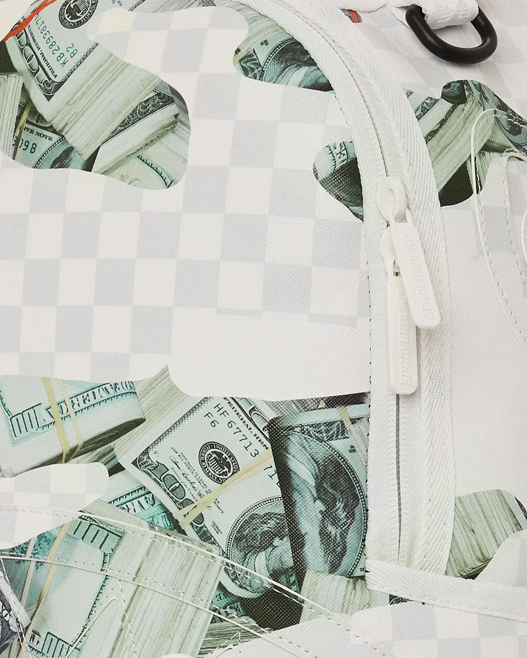 ZAINO SPRAYGROUND MONEY 3AM DLXSVF BACKPACK BIANCO